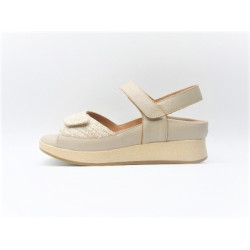 Sandalia PIE SANTO 240402 taupe