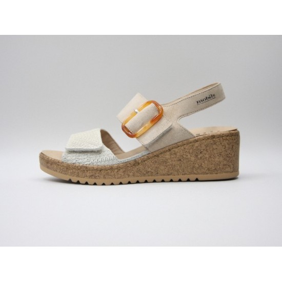 Sandalia MEPHISTO MOBILS NASMA beige