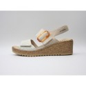 Sandalia MEPHISTO MOBILS NASMA beige