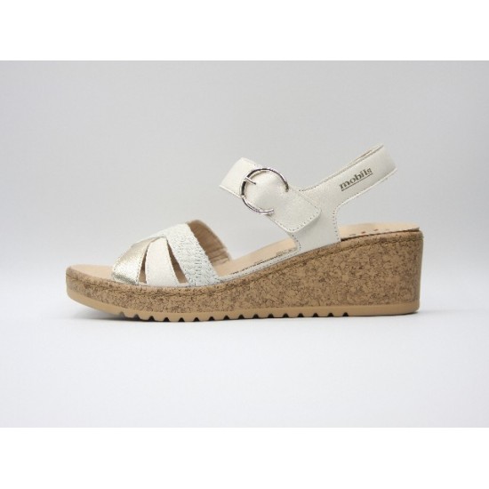 Sandalia MEPHISTO NANCIA beige