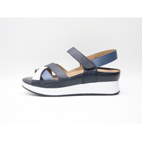 Sandalia PIE SANTO 250424 azul