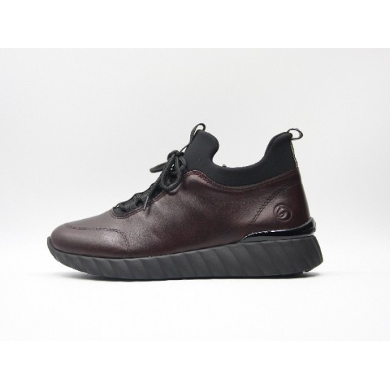 Cordones RIEKER 5977 burdeos