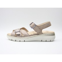 Sandalia MEPHISTO MOBILS LEONN taupe